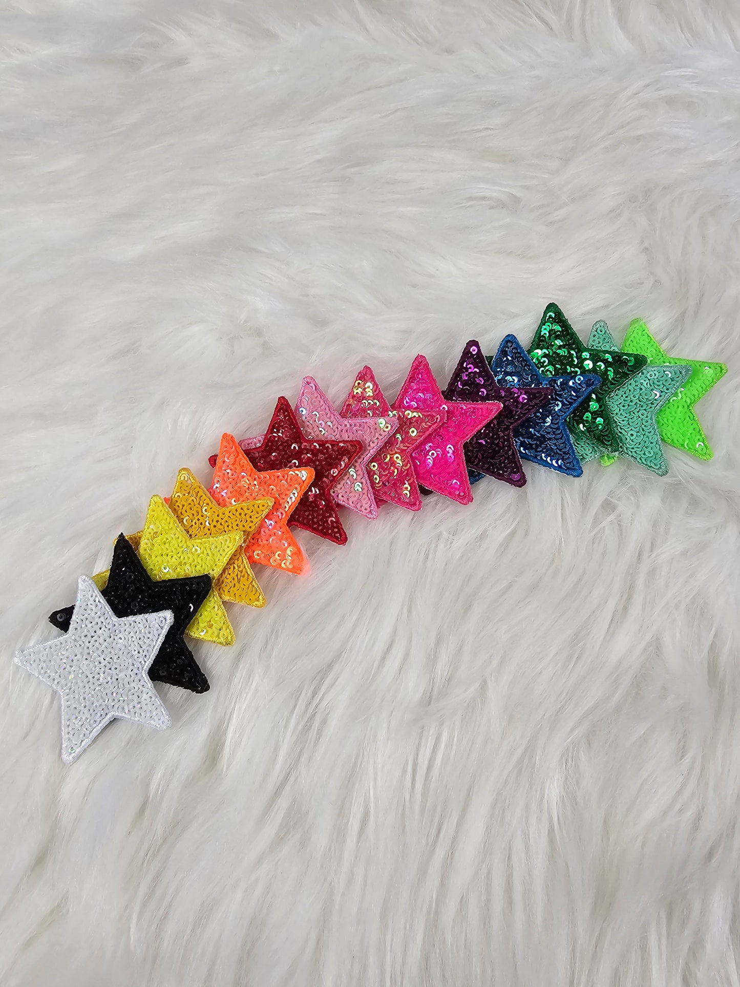 Star Sequin Iron On Patch