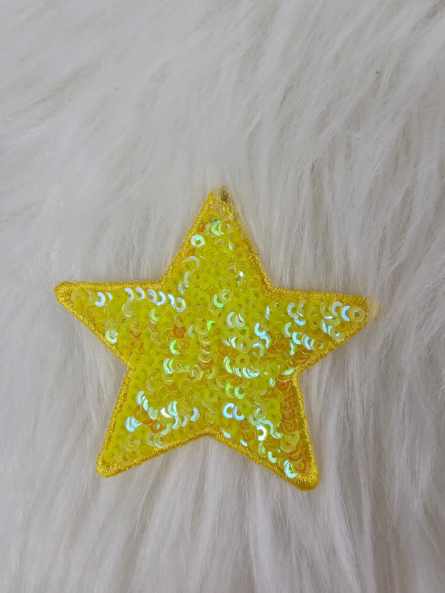 Star Sequin Iron On Patch