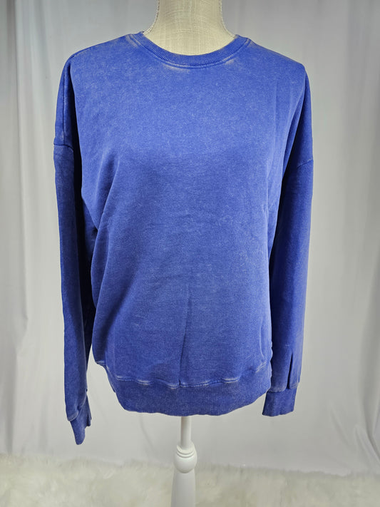 Pretty Preppy Co. Acid Wash Crew Neck Blanks