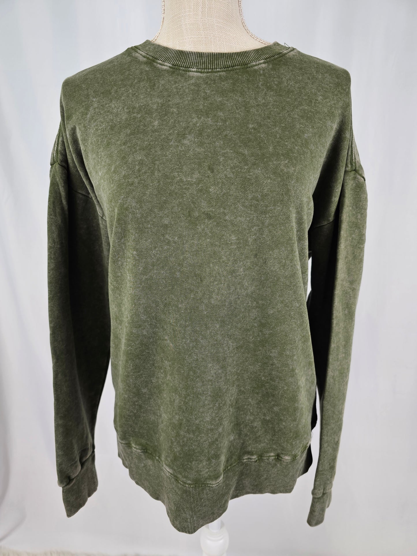 Pretty Preppy Co. Acid Wash Crew Neck Blanks