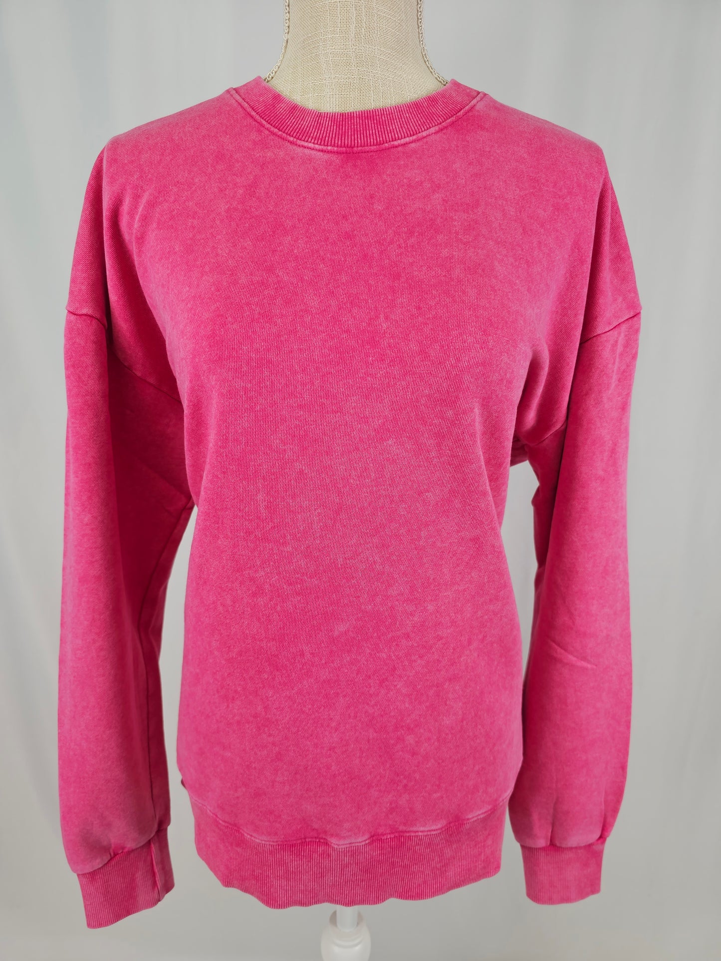 Pretty Preppy Co. Acid Wash Crew Neck Blanks
