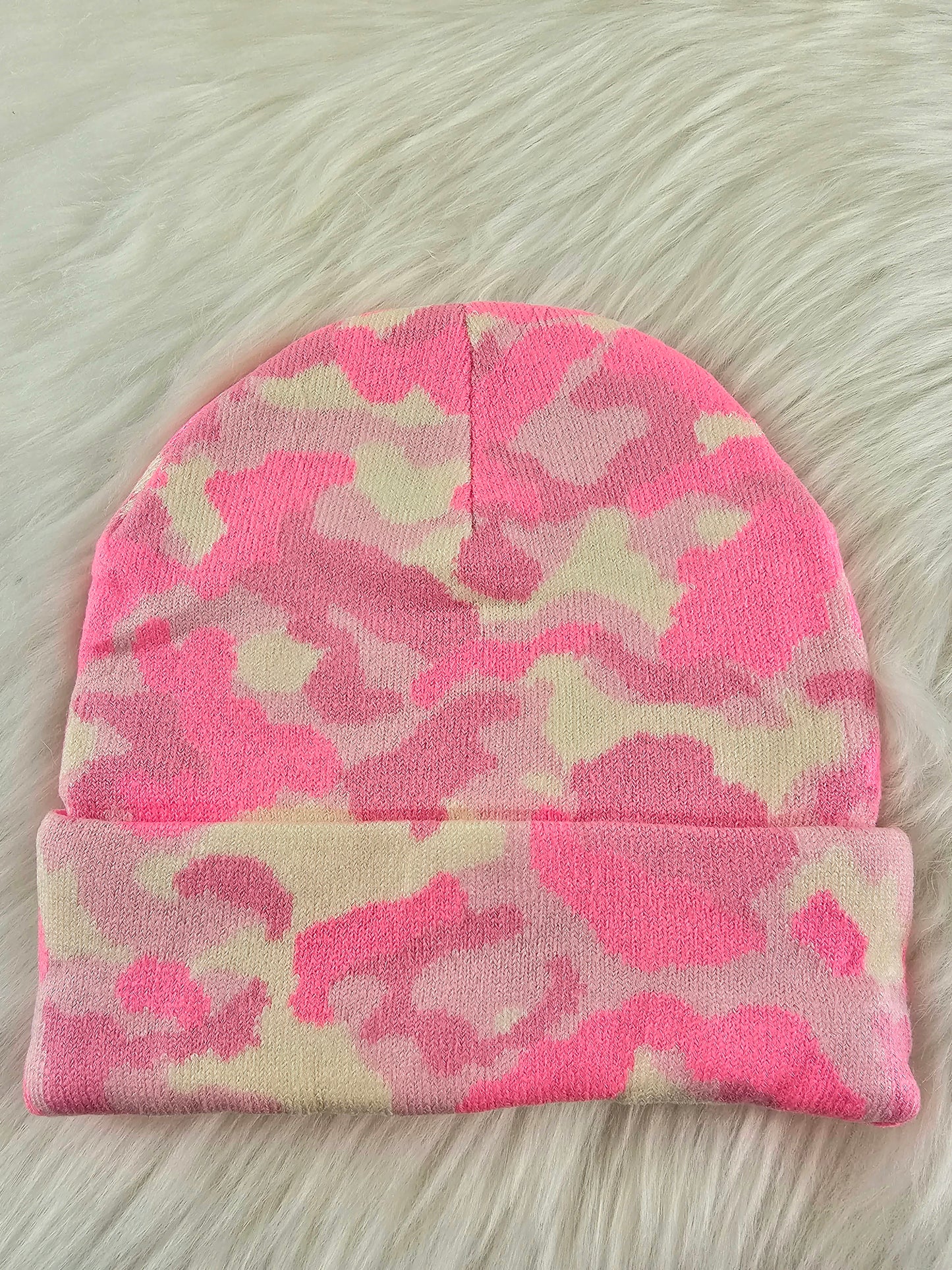 Checkerboard, Camo & Solid Color Beanie - Vibrant Winter Knit Hats for Men and Women | Mix & Match Discount Available