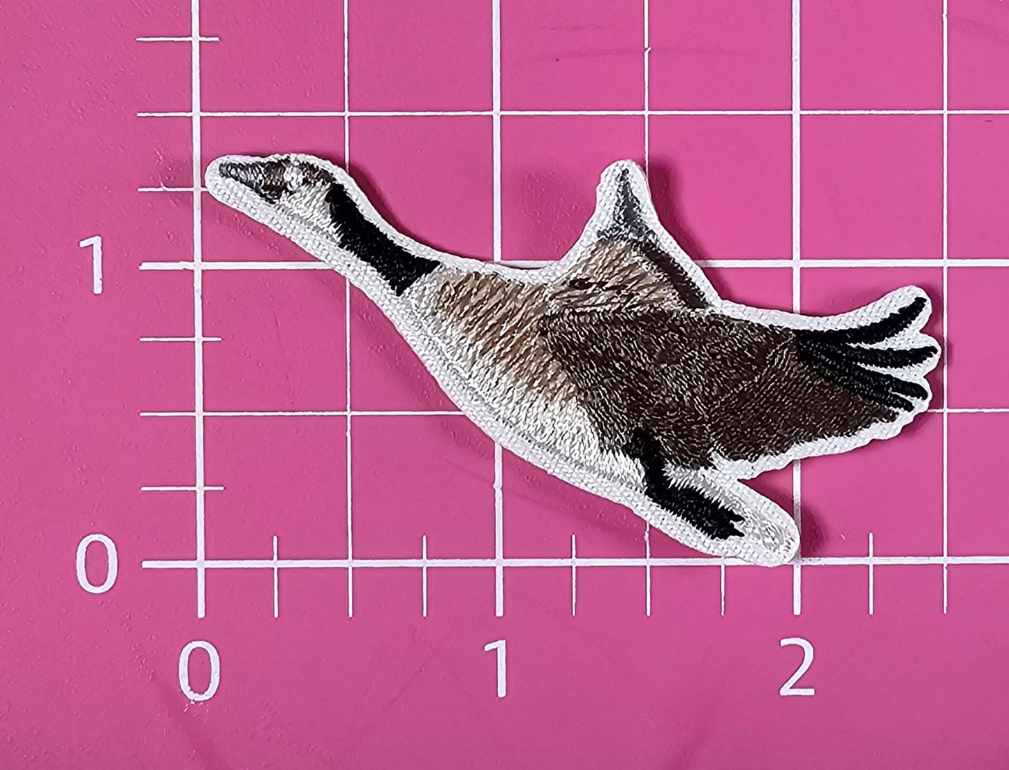 Landing Canada Goose Embroidery Iron On Patch