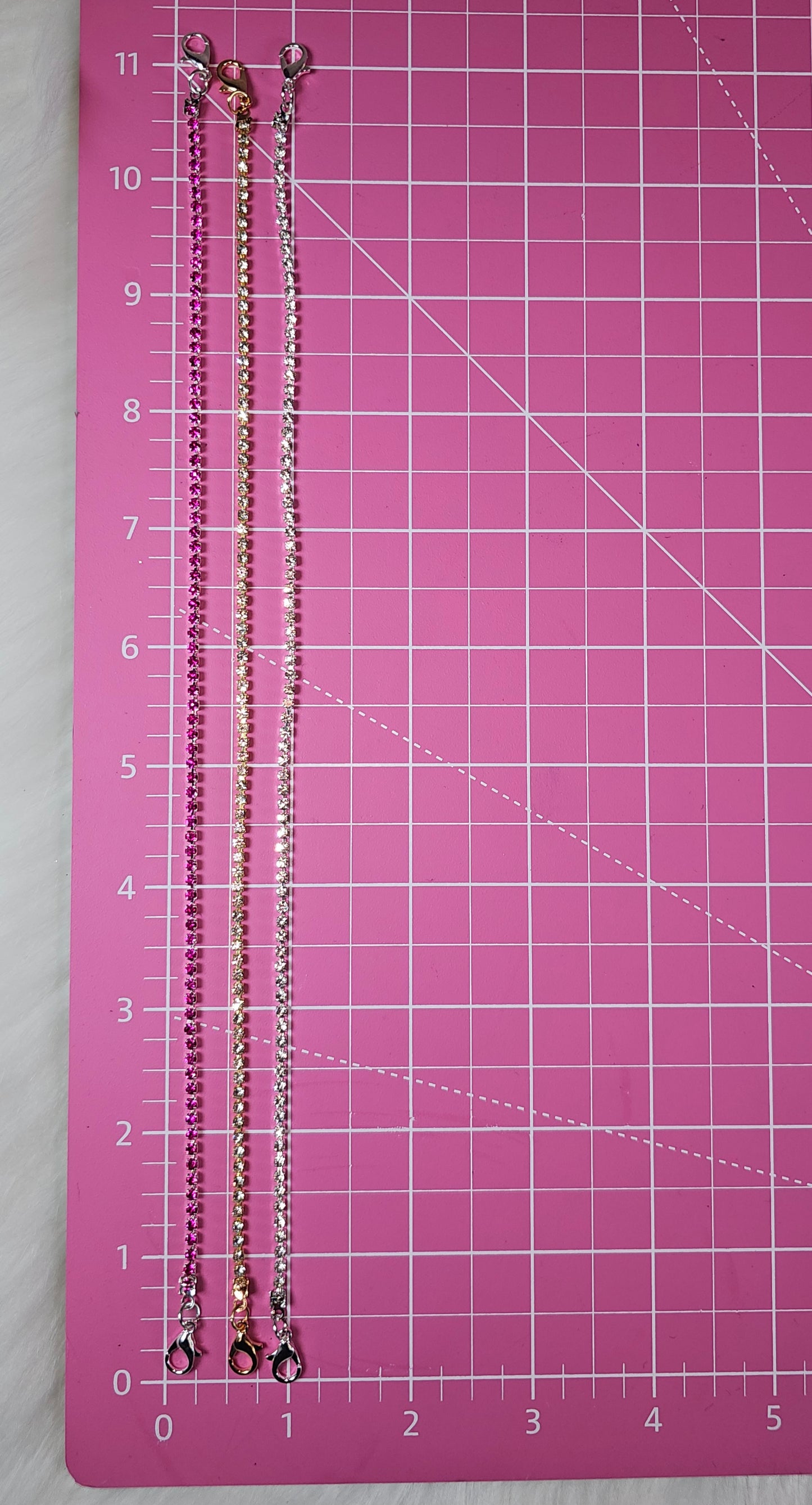 Trucker Hat Chain Rhinestone 2.5mm