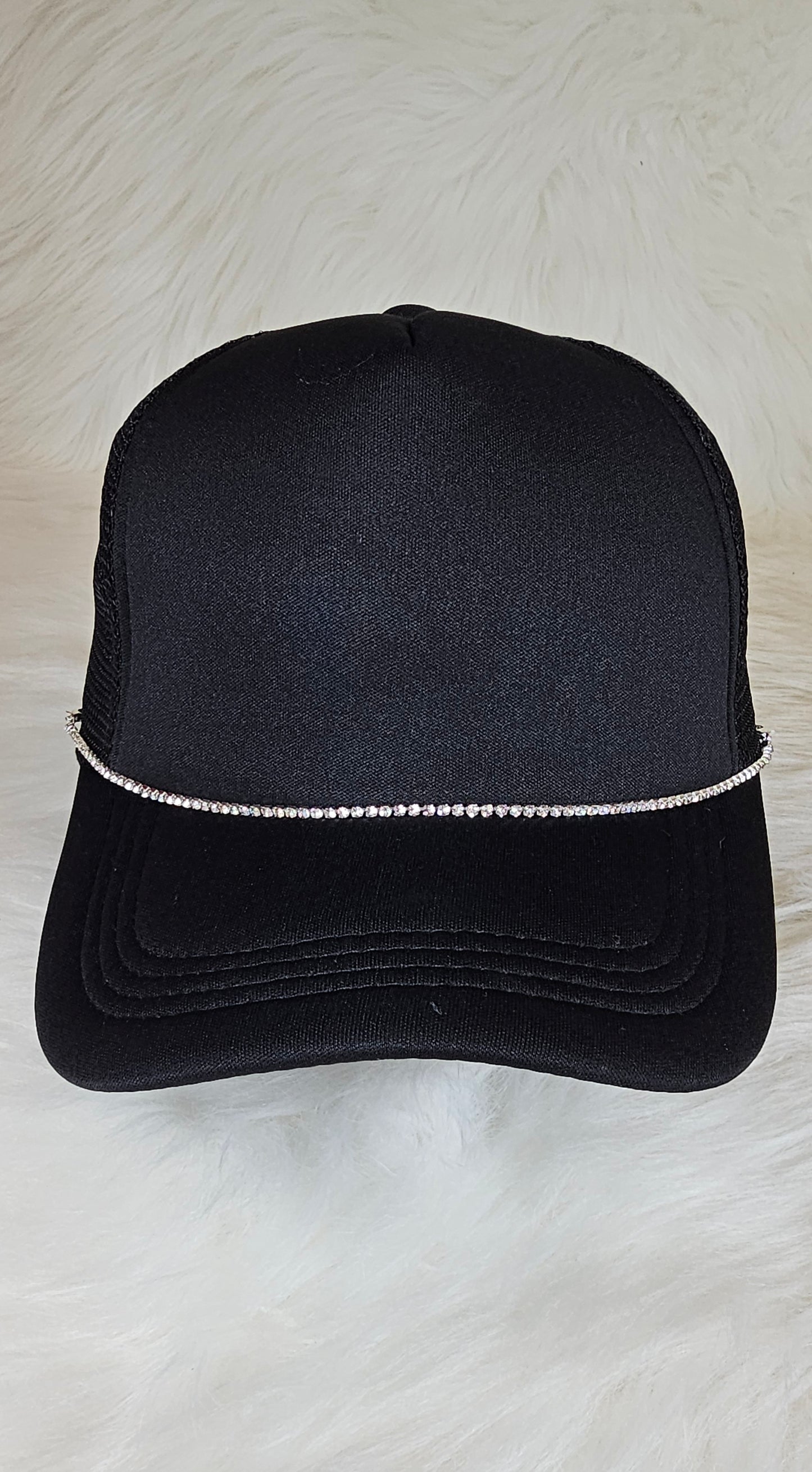 Trucker Hat Chain Rhinestone 2.5mm