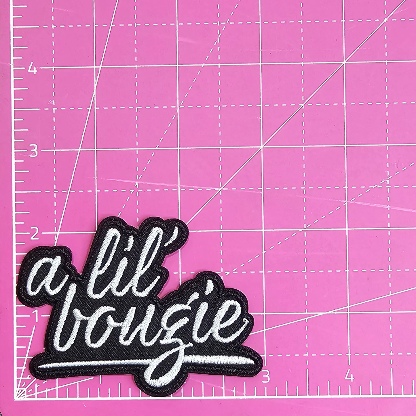 a lil' Boujie Embroidery On Patch
