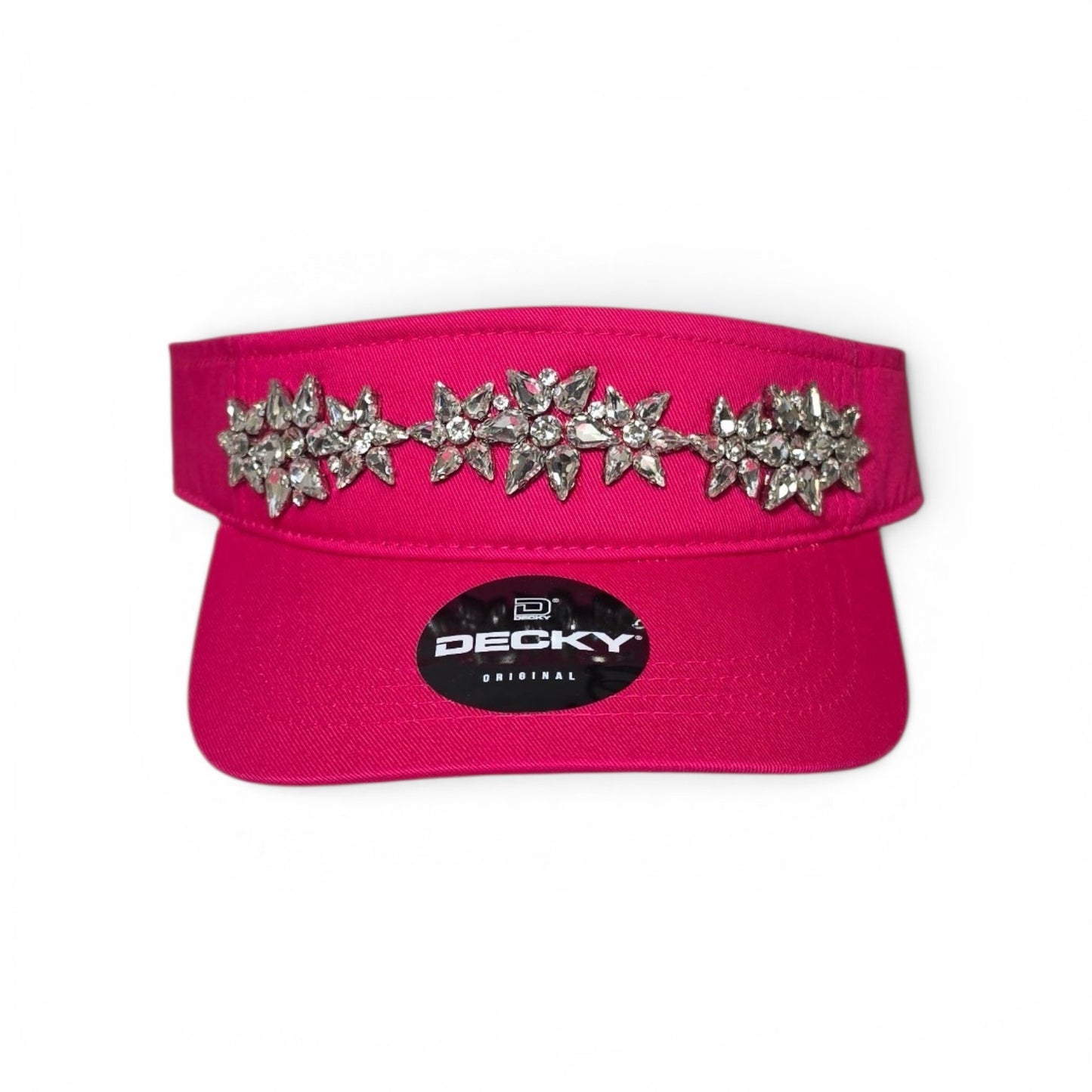 Starburst Crystal Silver Rhinestone Iron-On Patch