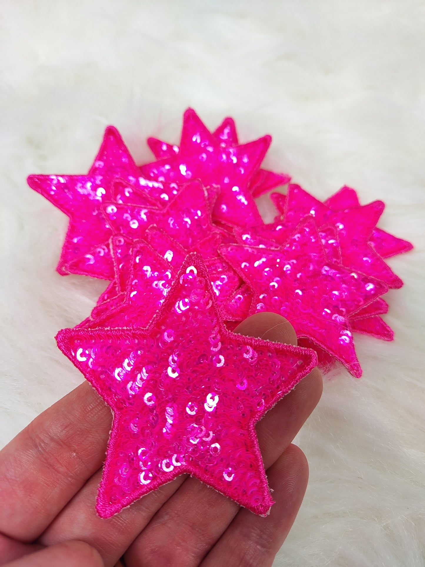 Star Sequin Iron On Patch