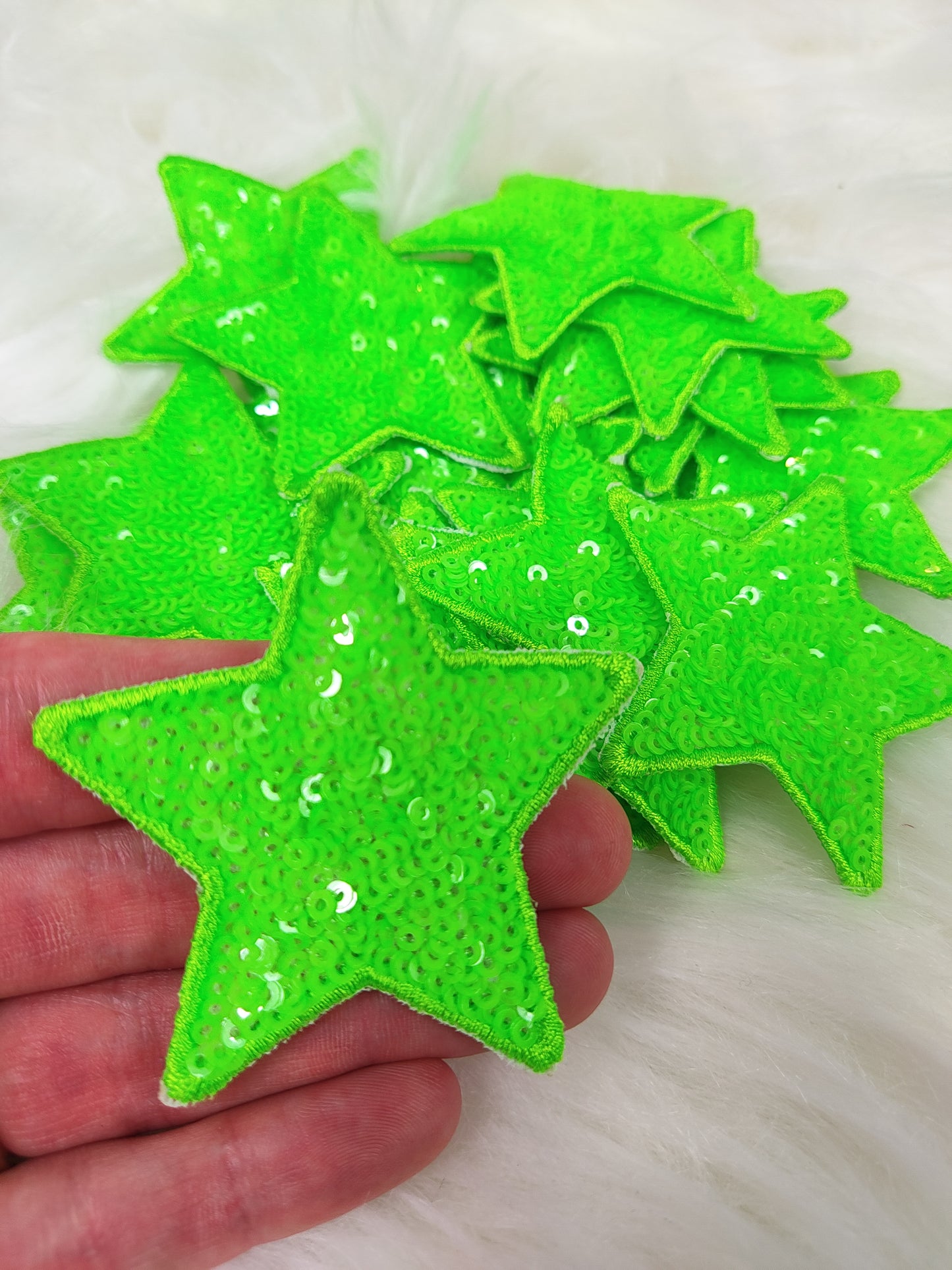 Star Sequin Iron On Patch