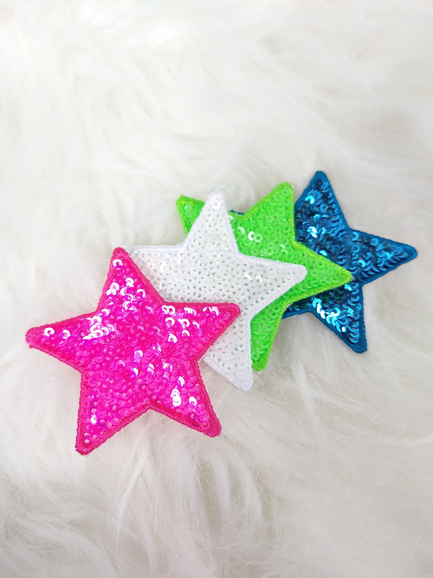 Star Sequin Iron On Patch