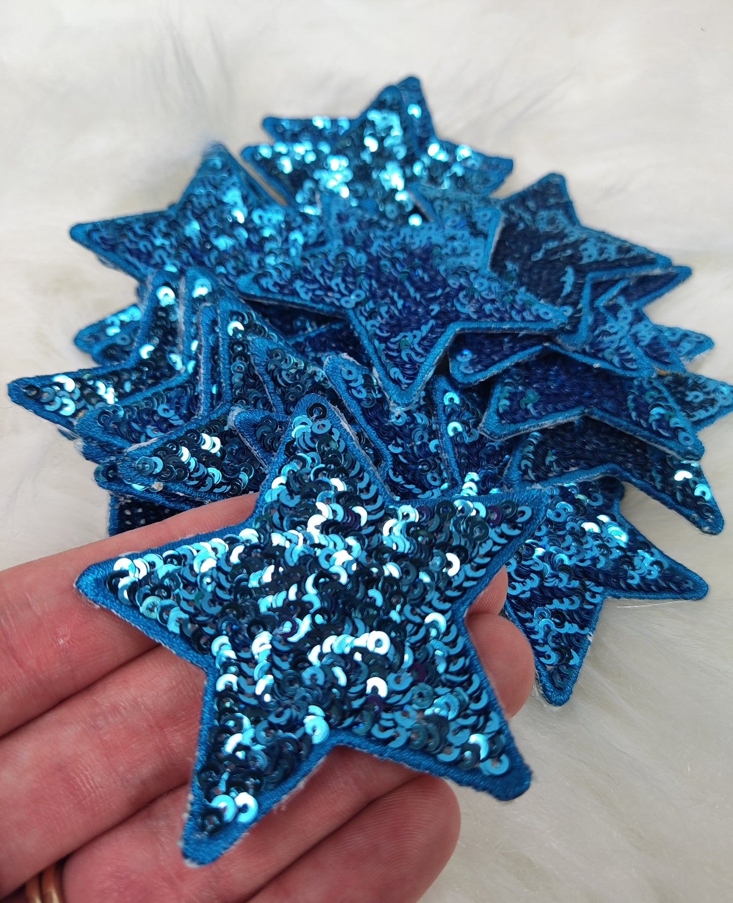 Star Sequin Iron On Patch