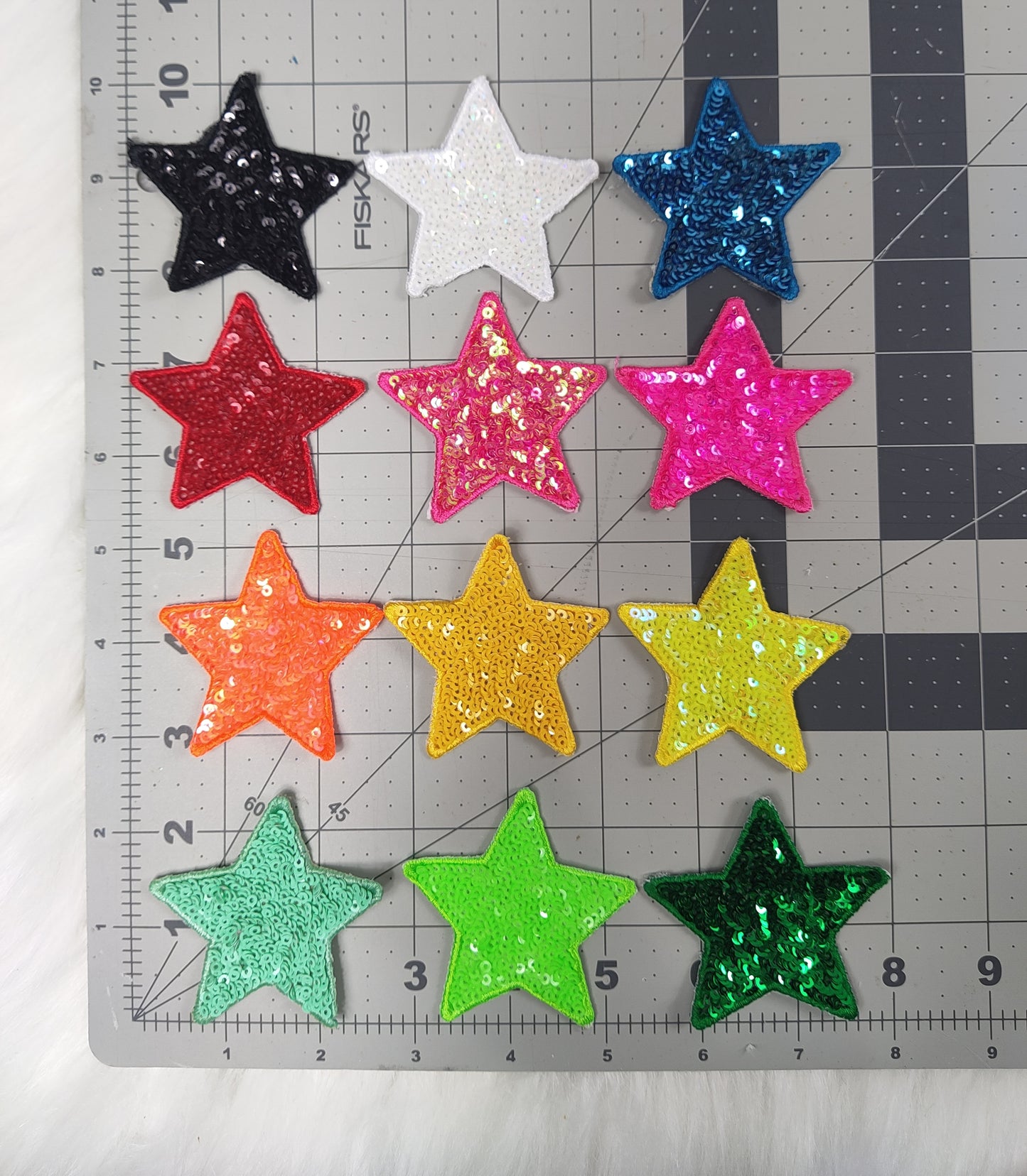 Star Sequin Iron On Patch