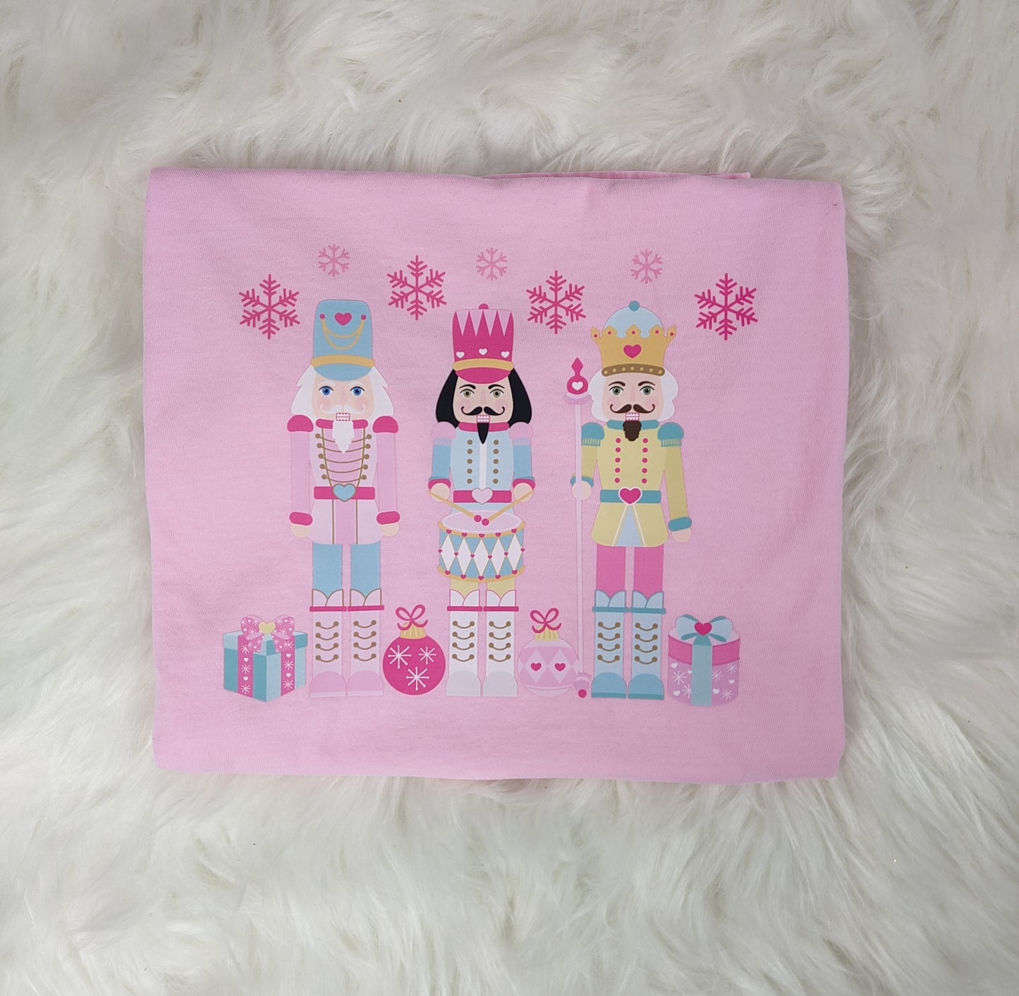 Pastel Nutcracker Trio DTF Iron On Transfers