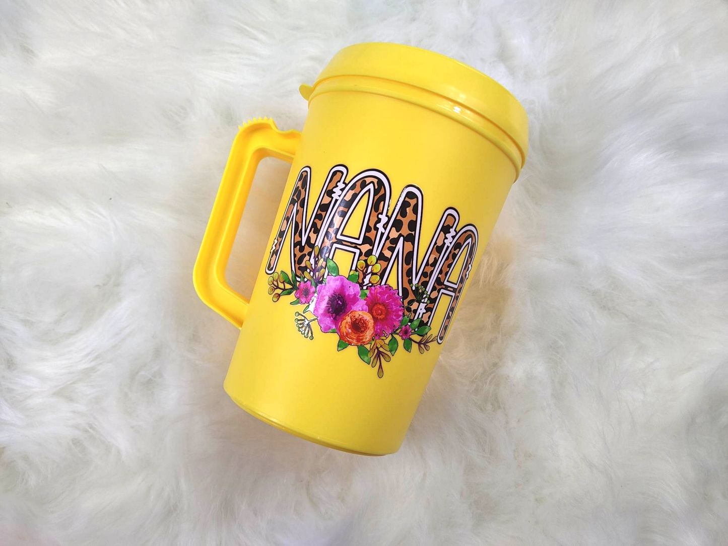 NANA Floral HIP SIPS Mega Mug 34oz