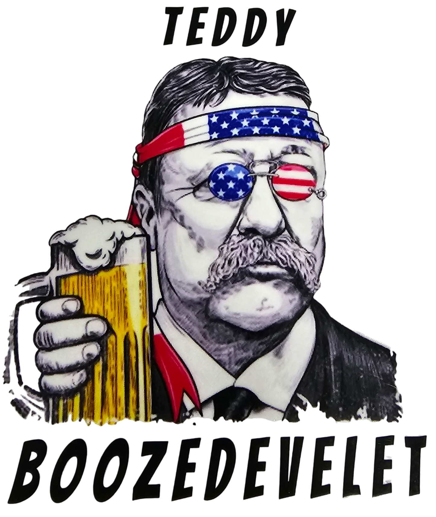 "Teddy Boozedevelet USA" UV Transfers