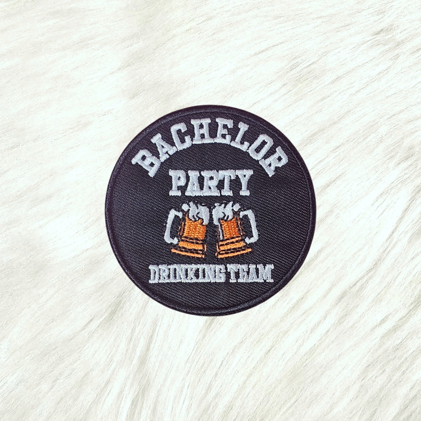 Bachelor Party Drinking Team Embroidery Iron On Patch