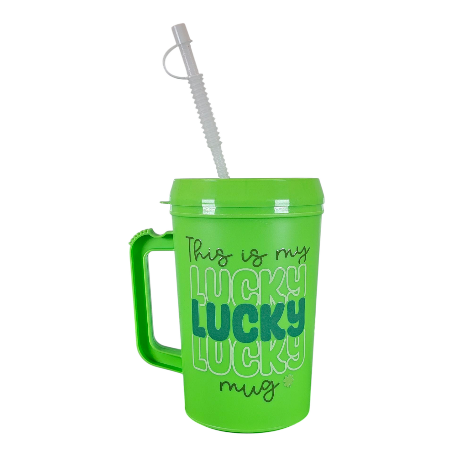 This Is My Lucky Mug HIP SIPS Mega Mug 34oz