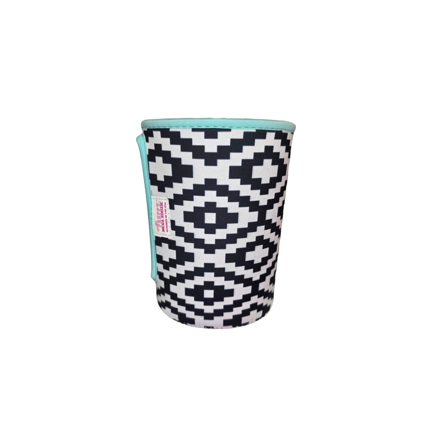 Southwestern Aztec Turquoise Mega Mug Drink Sleeve