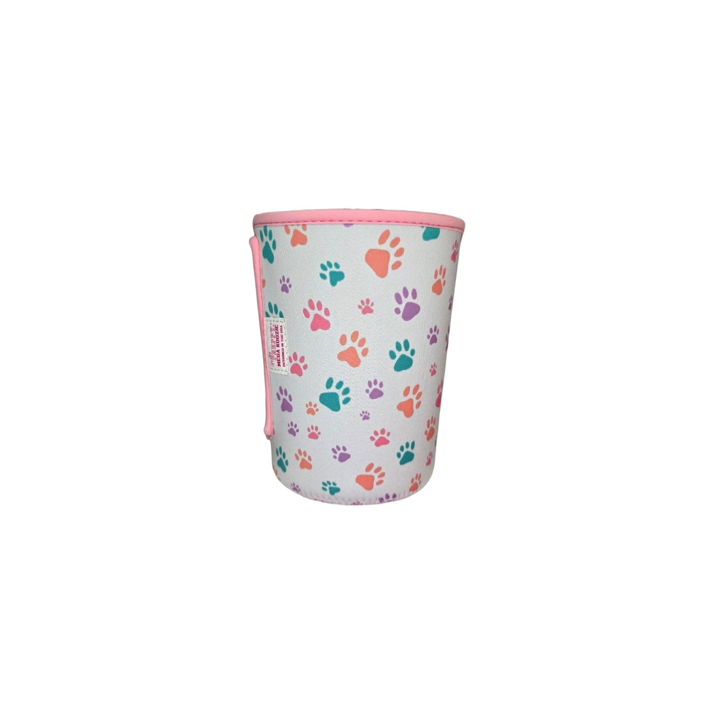 Paw Prints Animal Dog Cat Mega Mug Drink Sleeve