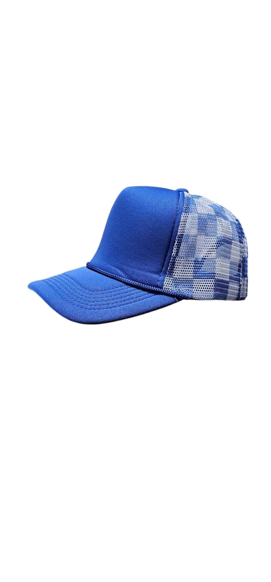 Checker Mesh Trucker Foam Hat