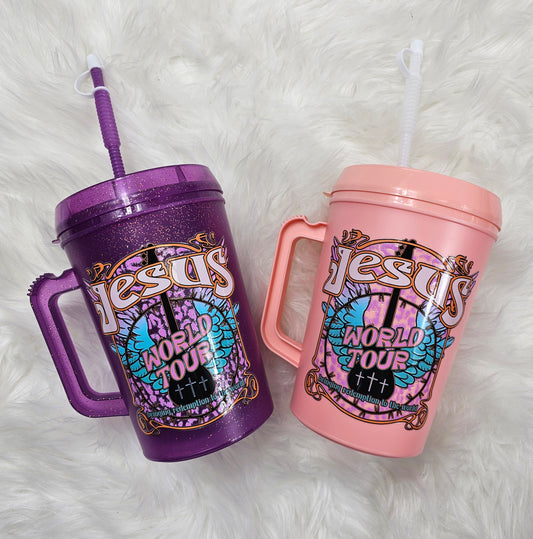 Jesus World Tour Mega Mug 34oz