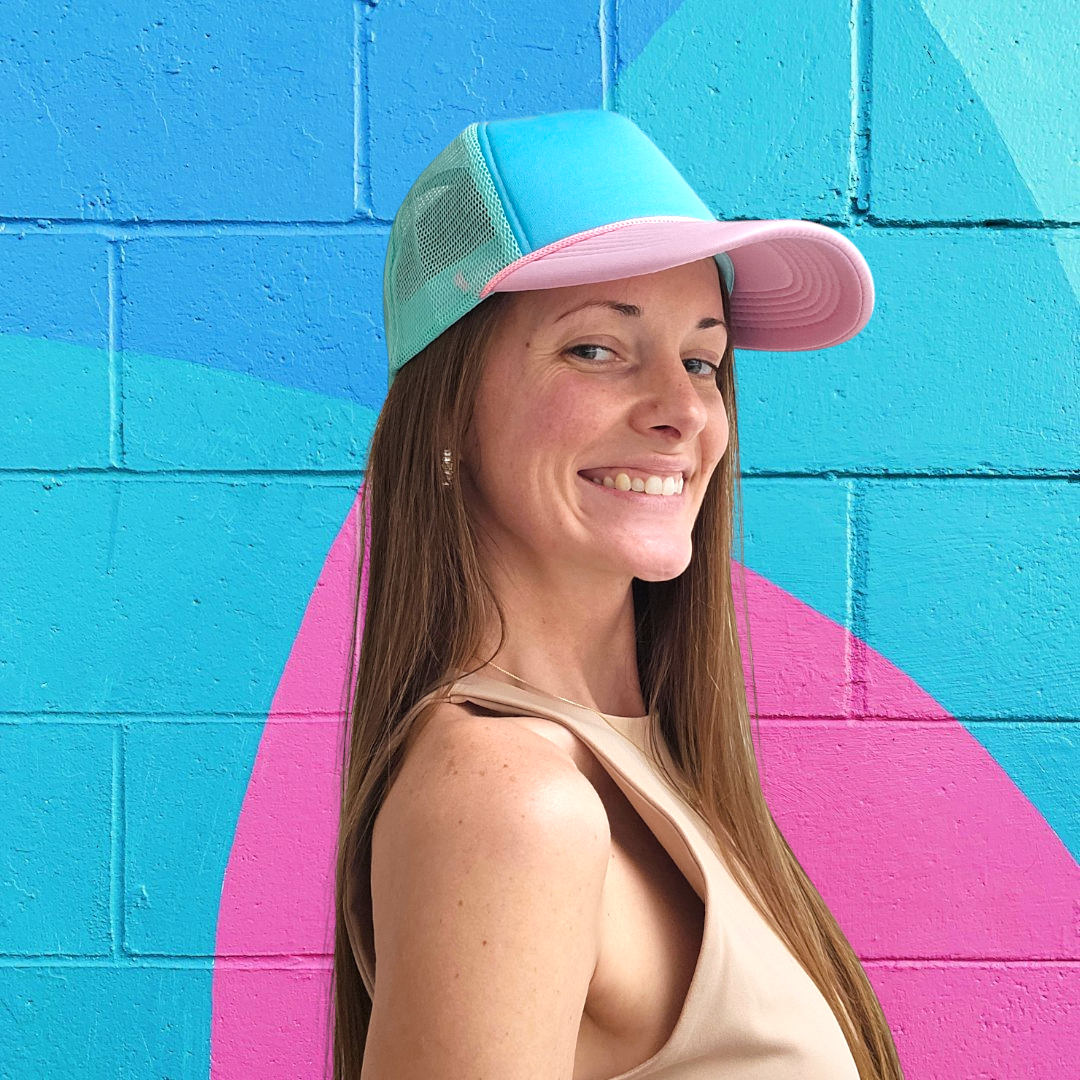 Cotton Candy Trucker Foam Hat