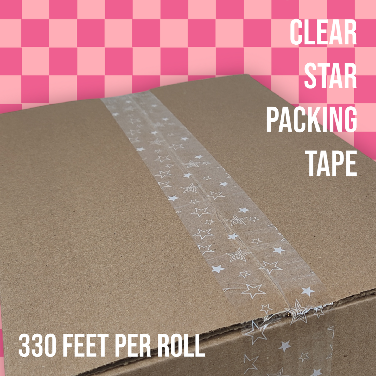White Star Transparent 2 inch Packing Tape