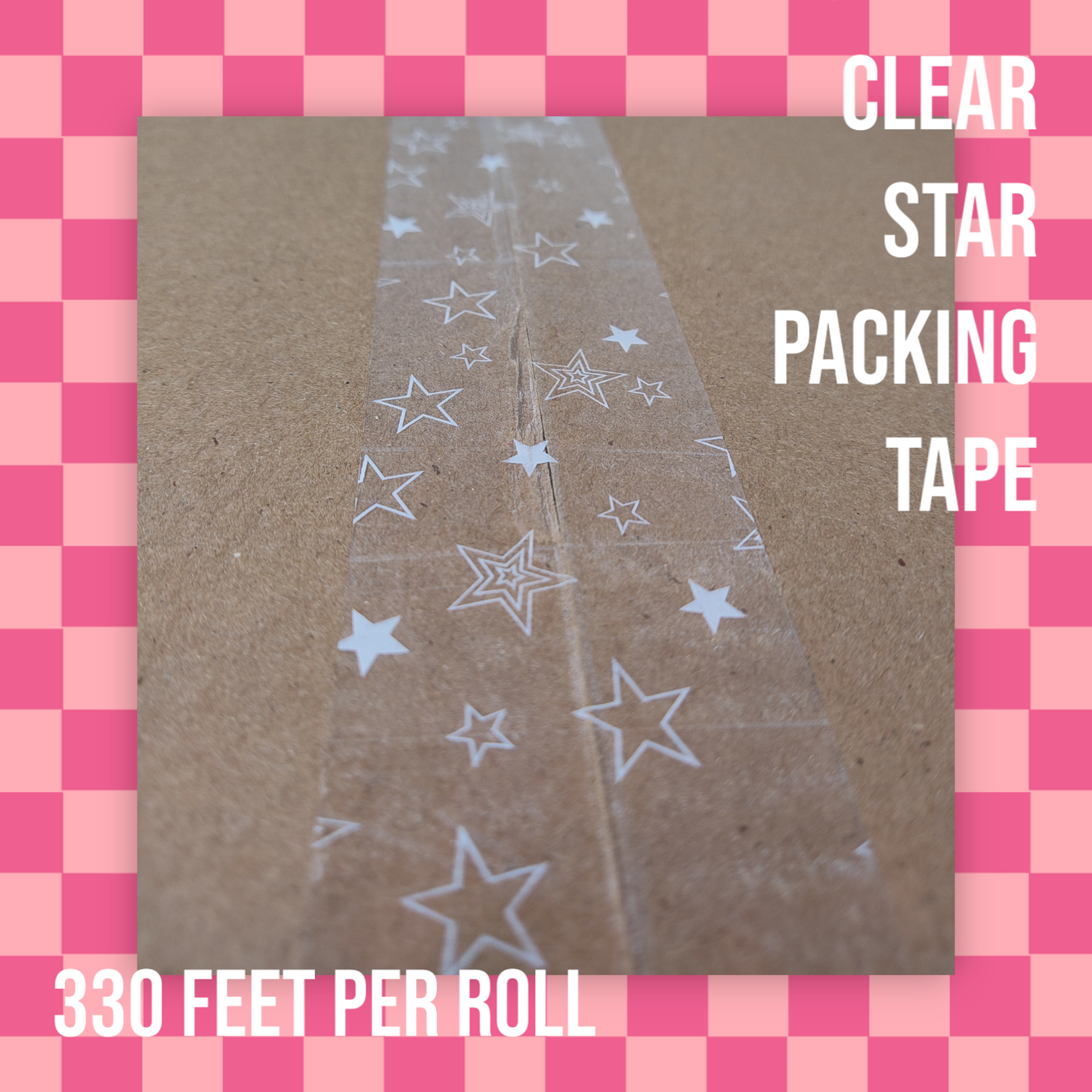 White Star Transparent 2 inch Packing Tape