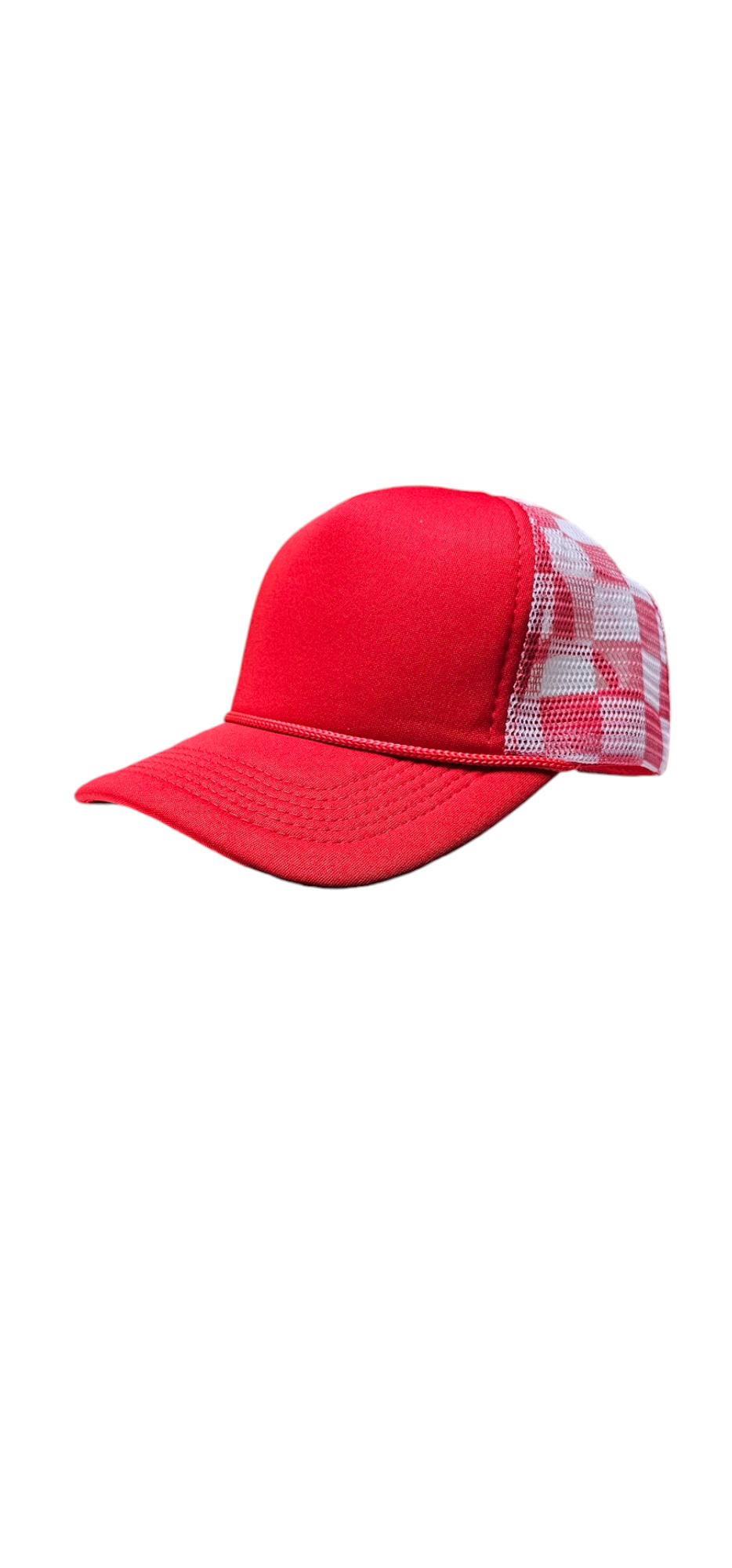 Checker Mesh Trucker Foam Hat