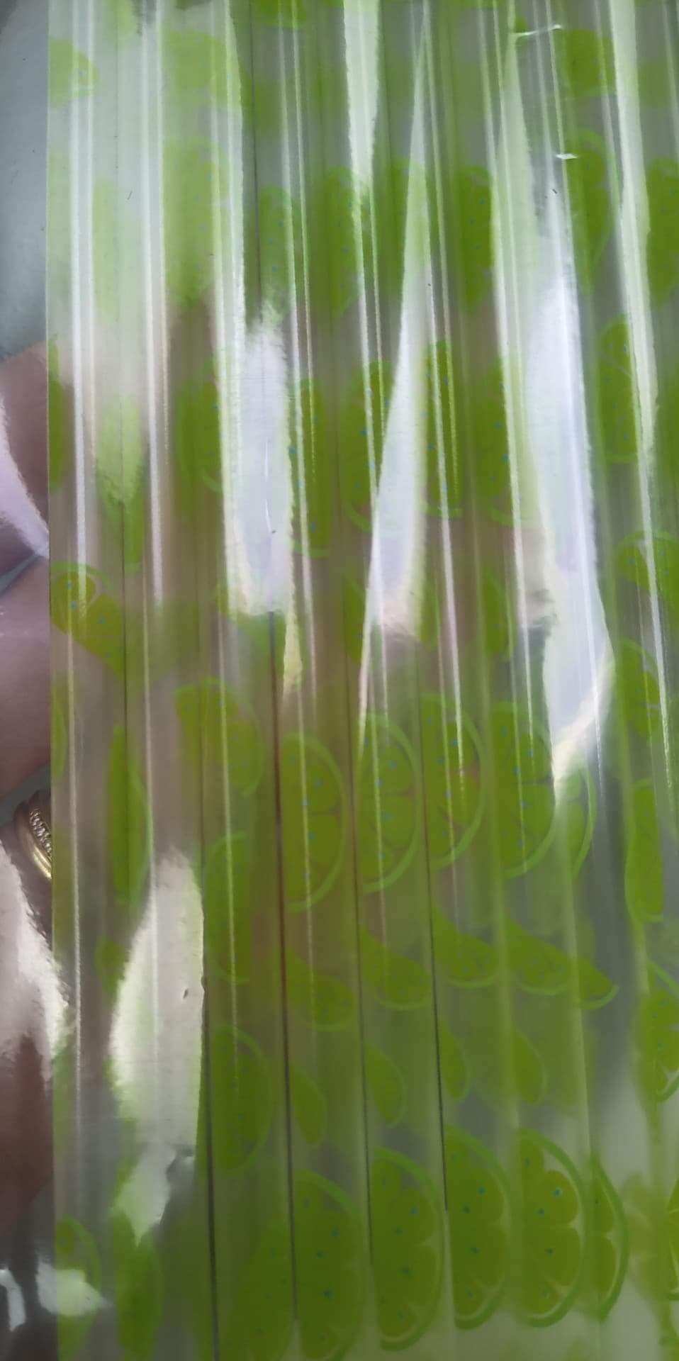 Lime Print Straw Collection