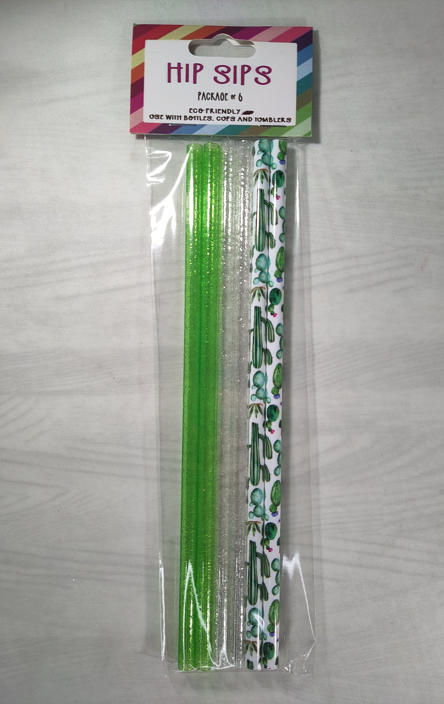 Southwestern Glitter Straw Collection