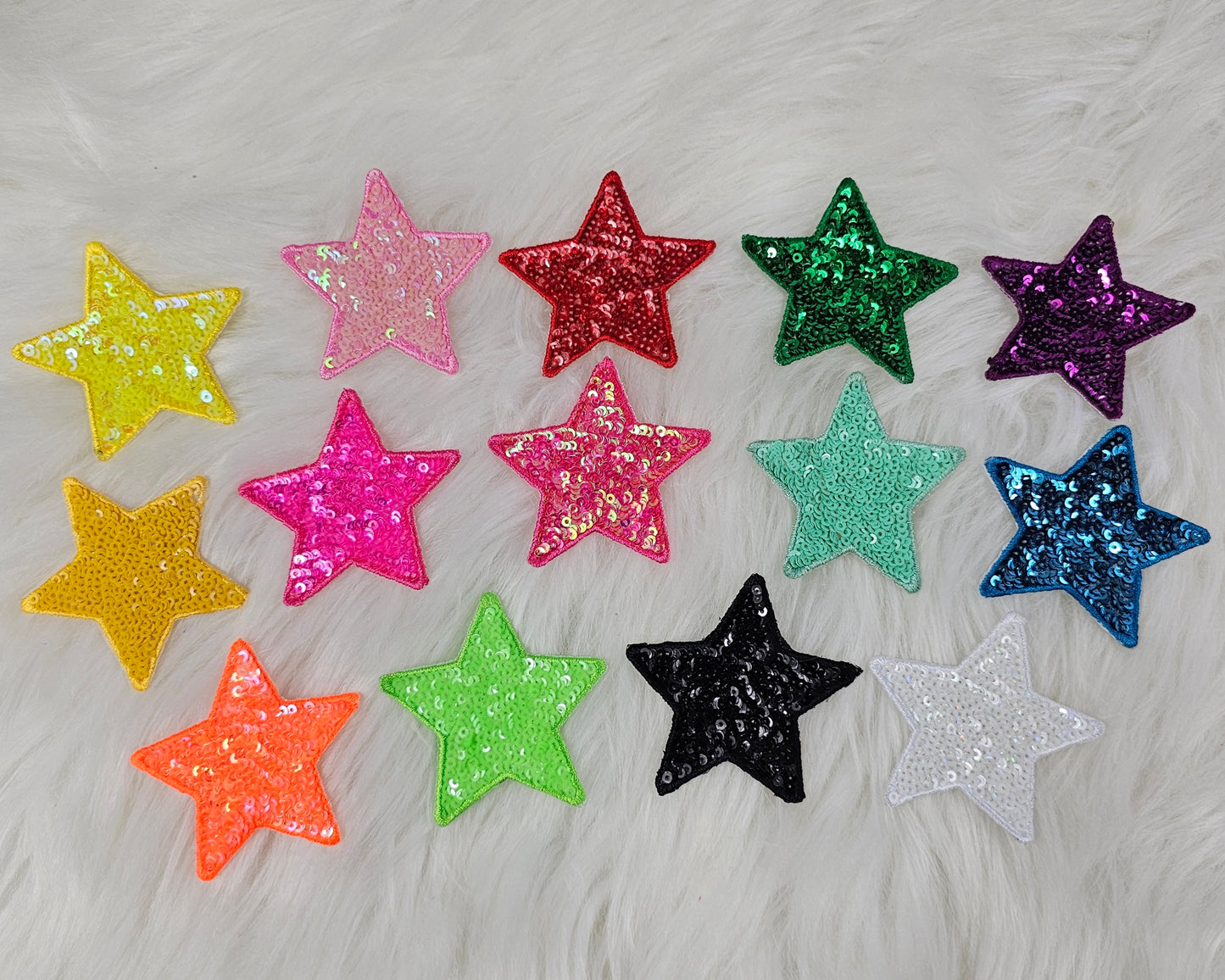 Star Sequin Iron On Patch