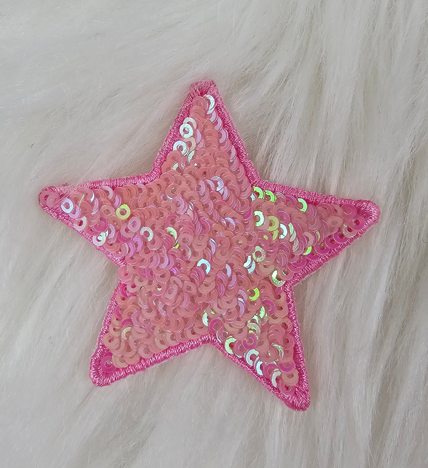 Star Sequin Iron On Patch