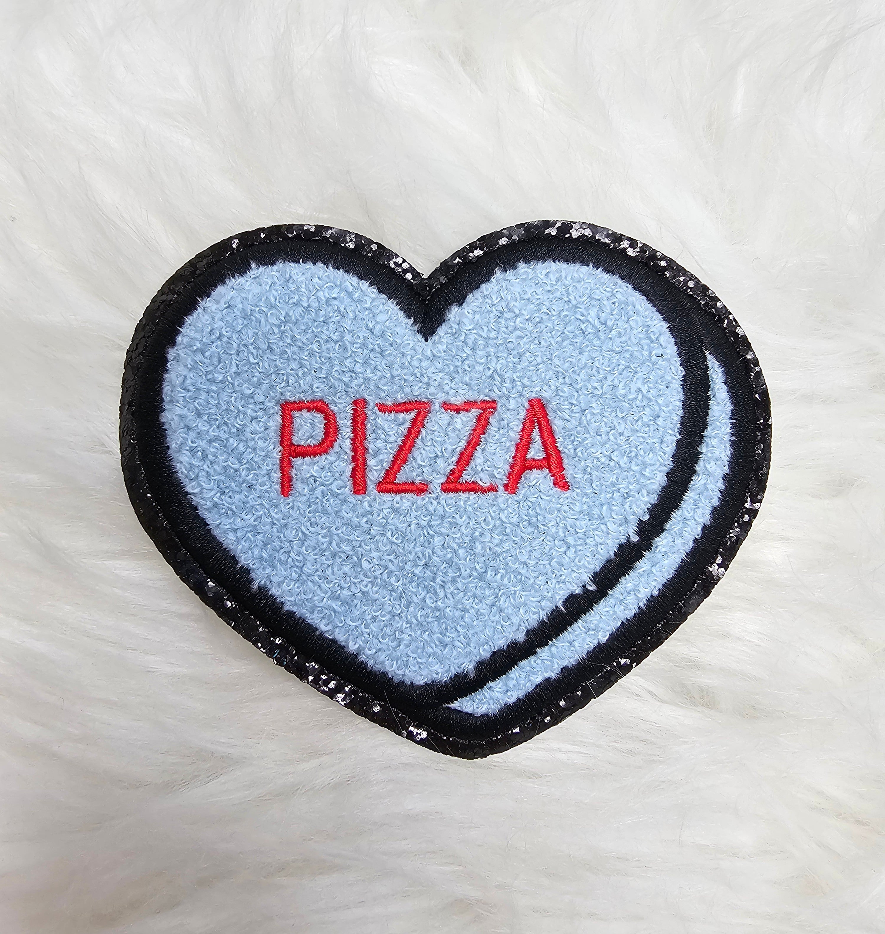 Conversation Candy Hearts Chenille Iron On Patch – Scratch Decor