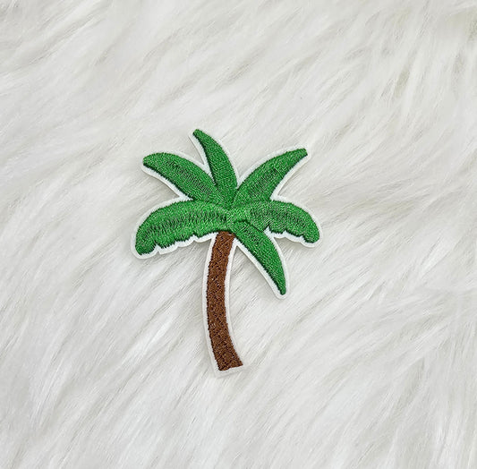 Palm Tree Embroidery Iron On Patches