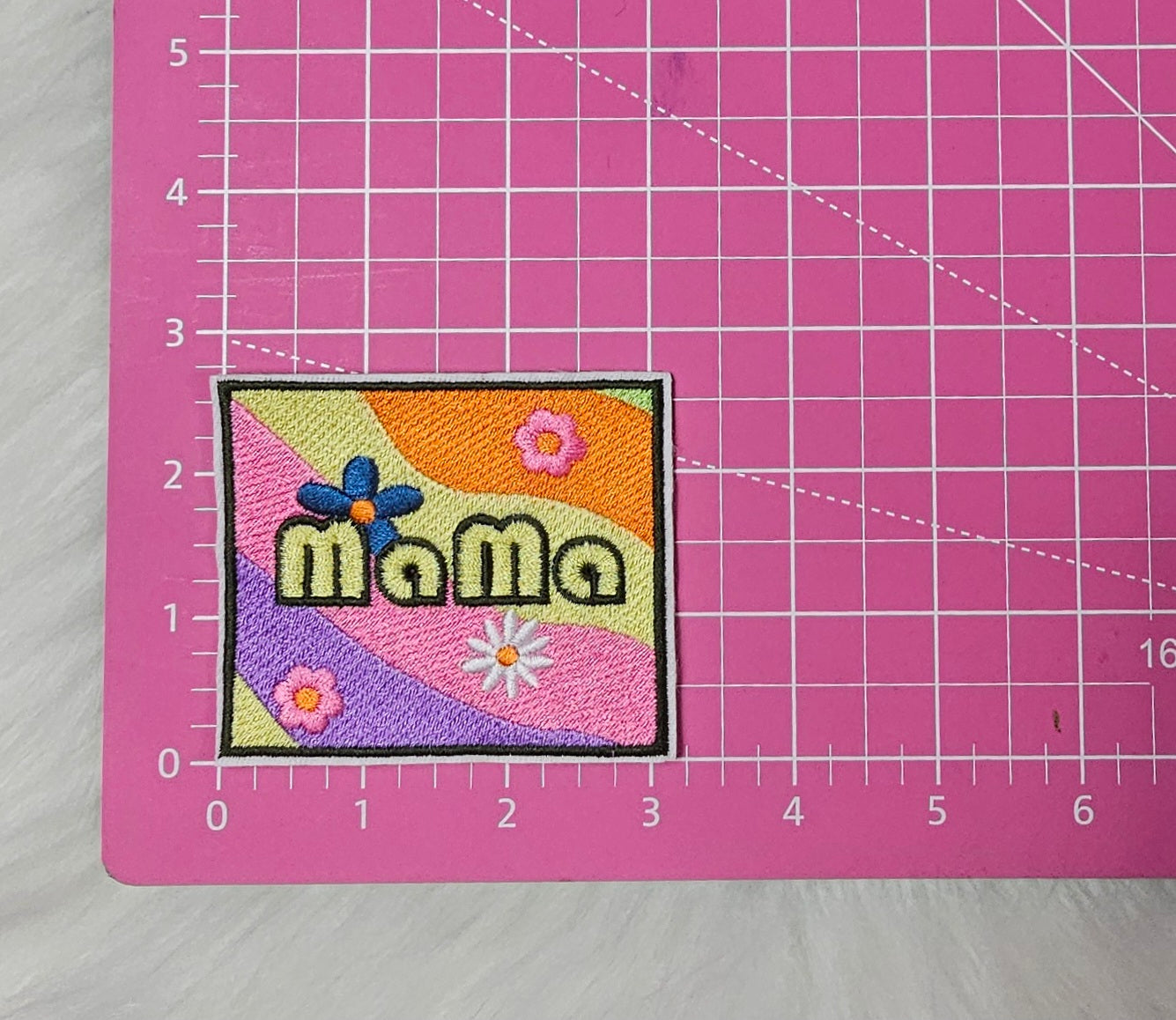 Floral Mama Patch, Mama's Sunshine Patch, Mommy and Me Embroidery On Patches