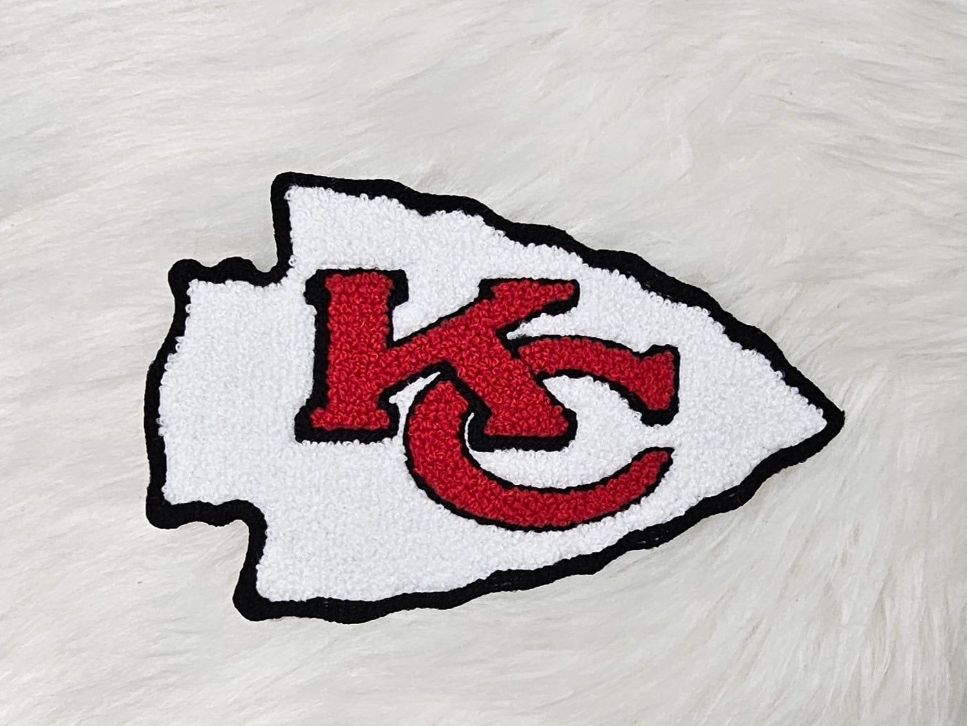 KC Kansas City Chenille Iron-on Patch