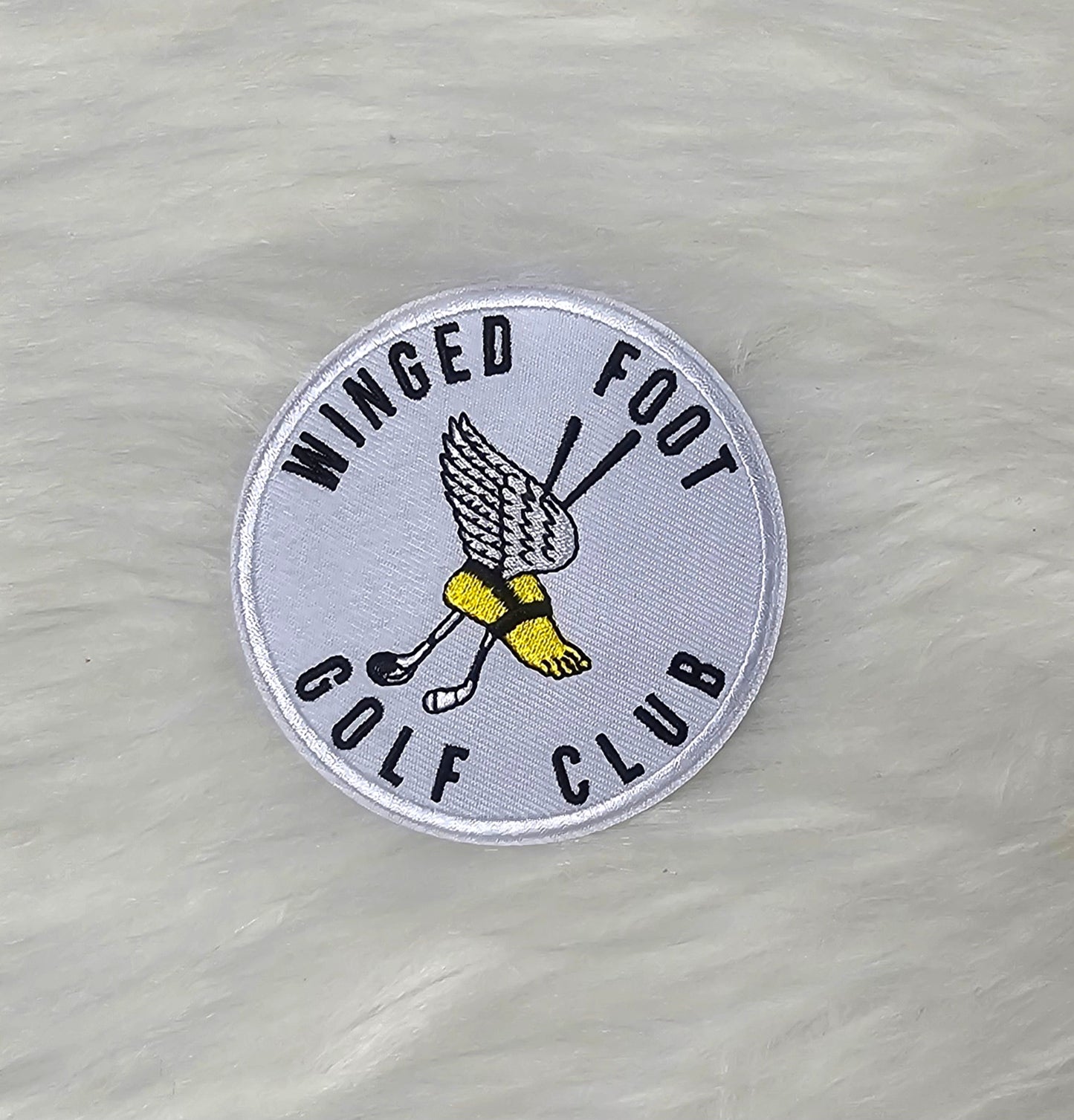 'Winged Foot Golf Club' Trump Embroidery Iron On Patch