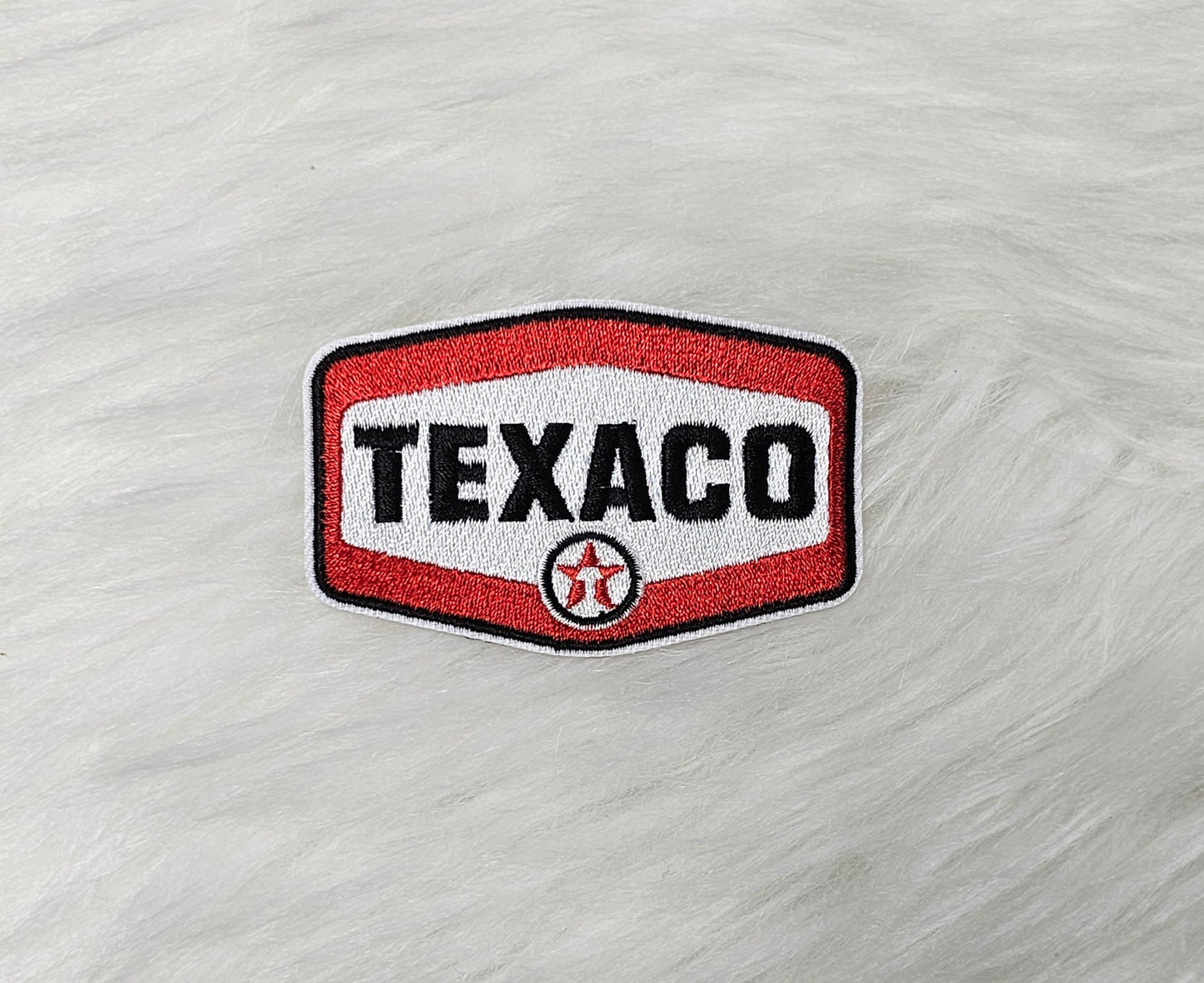 Texa co Gas Vintage Racing Embroidery Iron On Patch