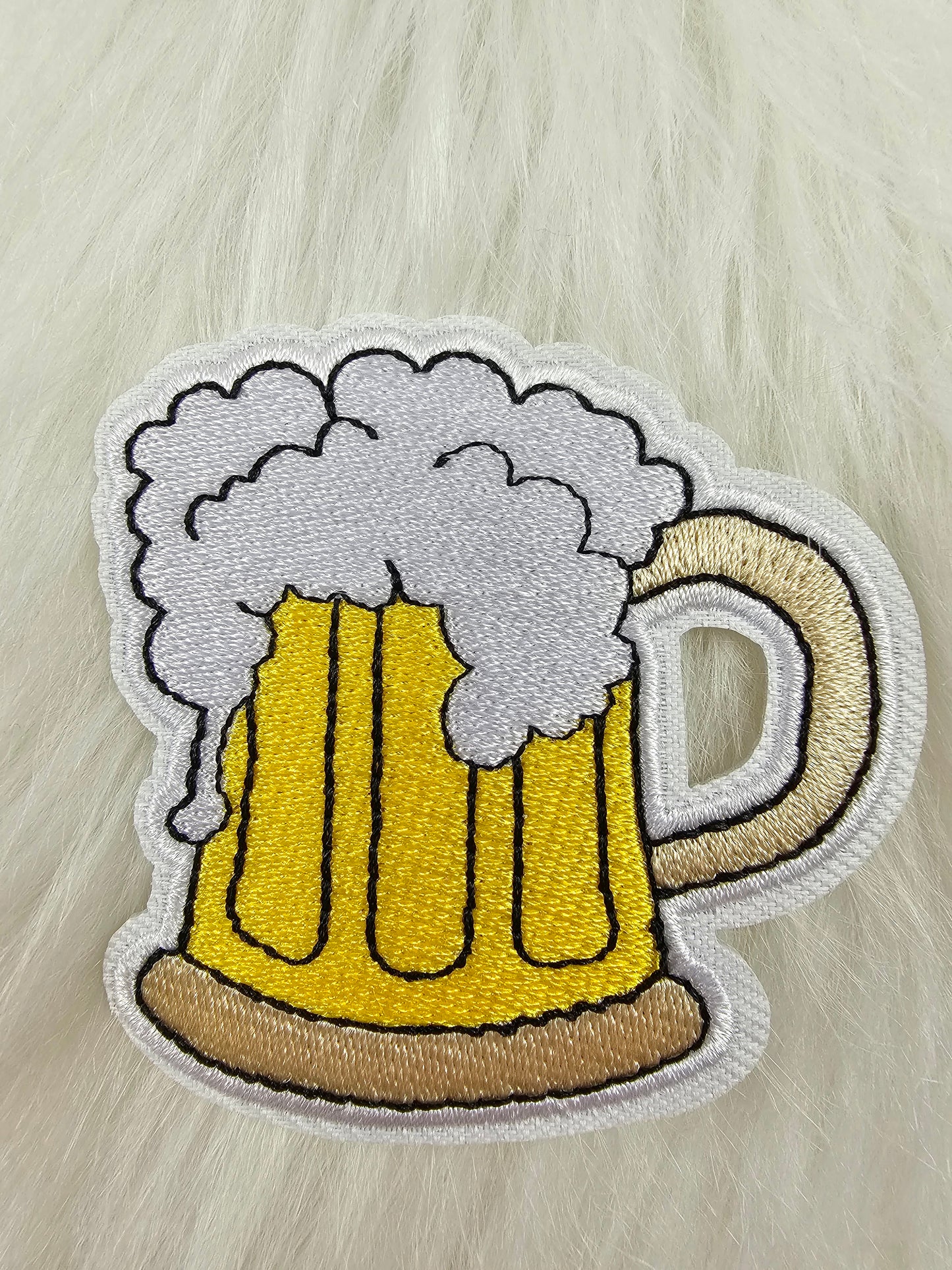 Beer Mug Stein Tankard Toast Cheers Embroidery Iron On Patch