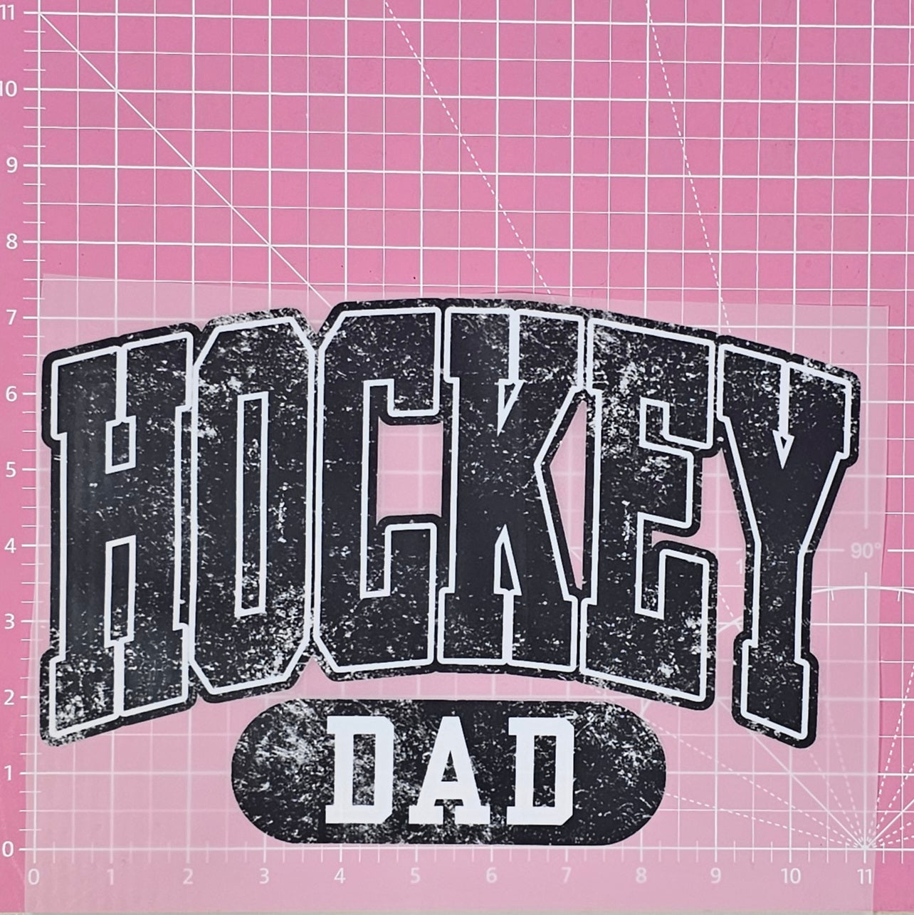 Hockey Dad Vintage DTF Iron On Transfers