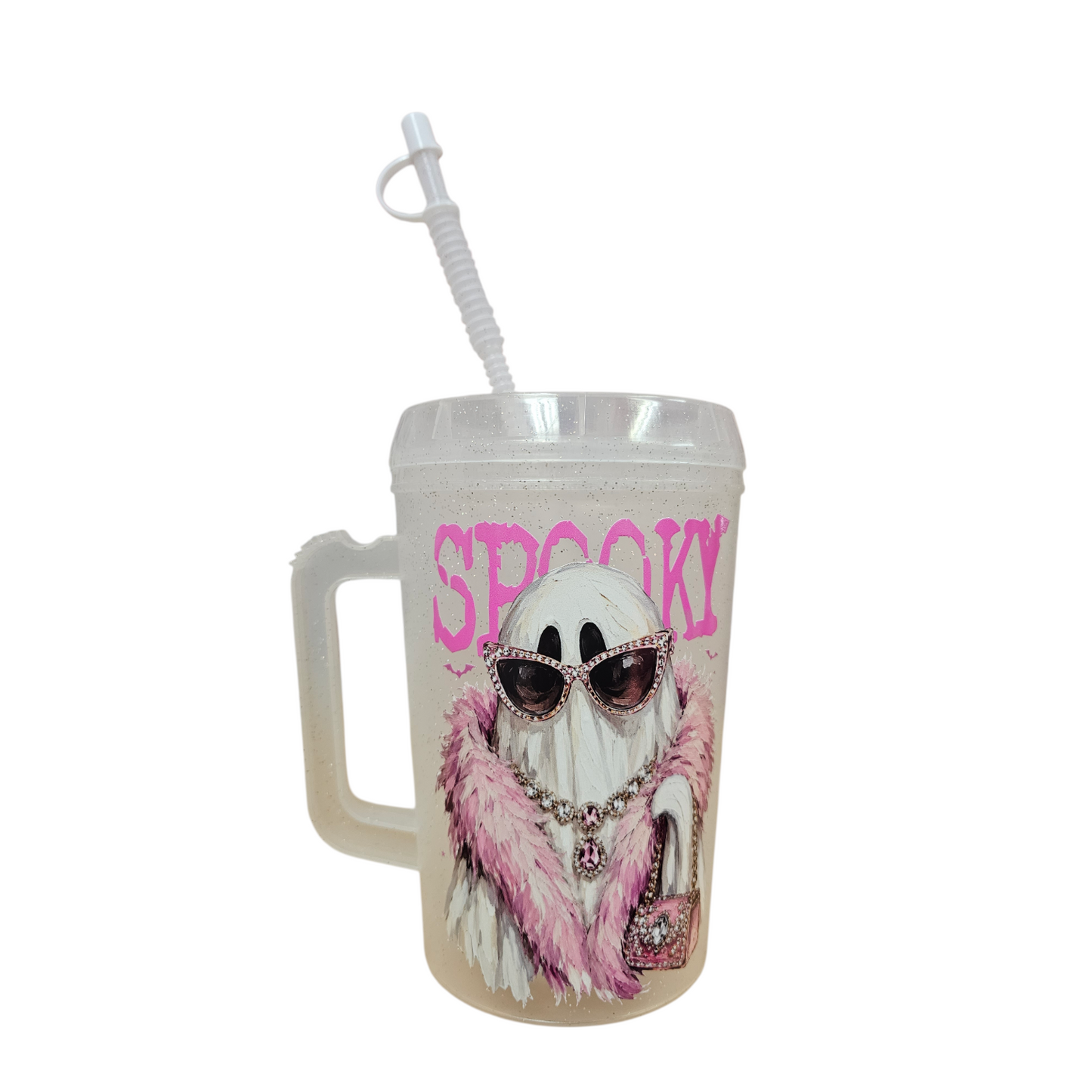 Spooky Glam Ghost HIP SIPS Mega Mug 34oz