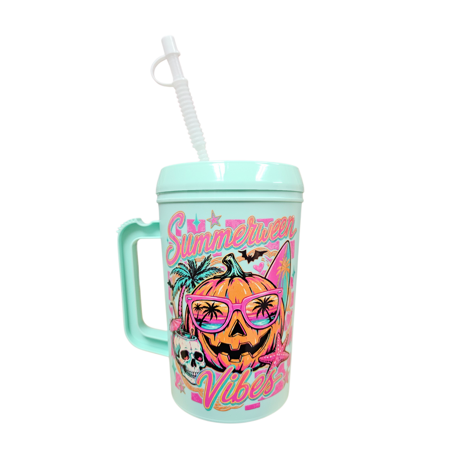 Summerween Vibes HIP SIPS Mega Mug 34oz