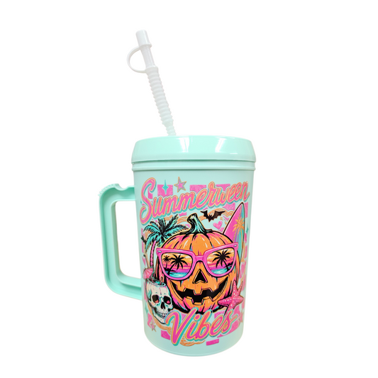 Summerween Vibes HIP SIPS Mega Mug 34oz