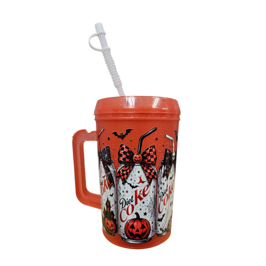 Halloween Spooky Diet Coke HIP SIPS Mega Mug 34oz