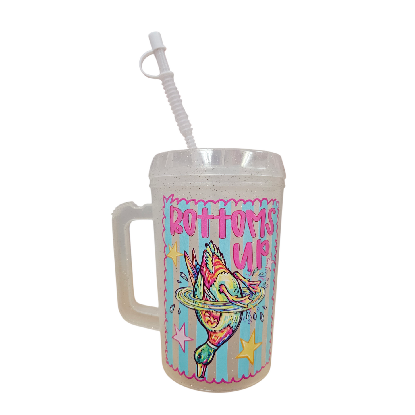Bottoms Up Duck HIP SIPS Mega Mug 34oz