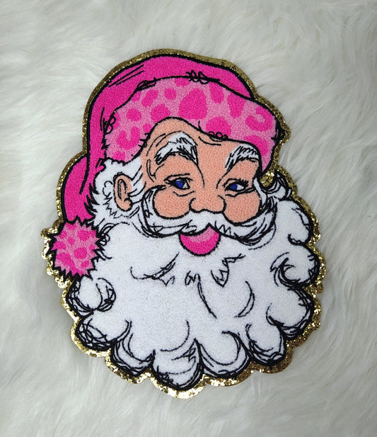 Large Grinch Chenille Gold Glitter Iron-on Patch – Scratch Decor