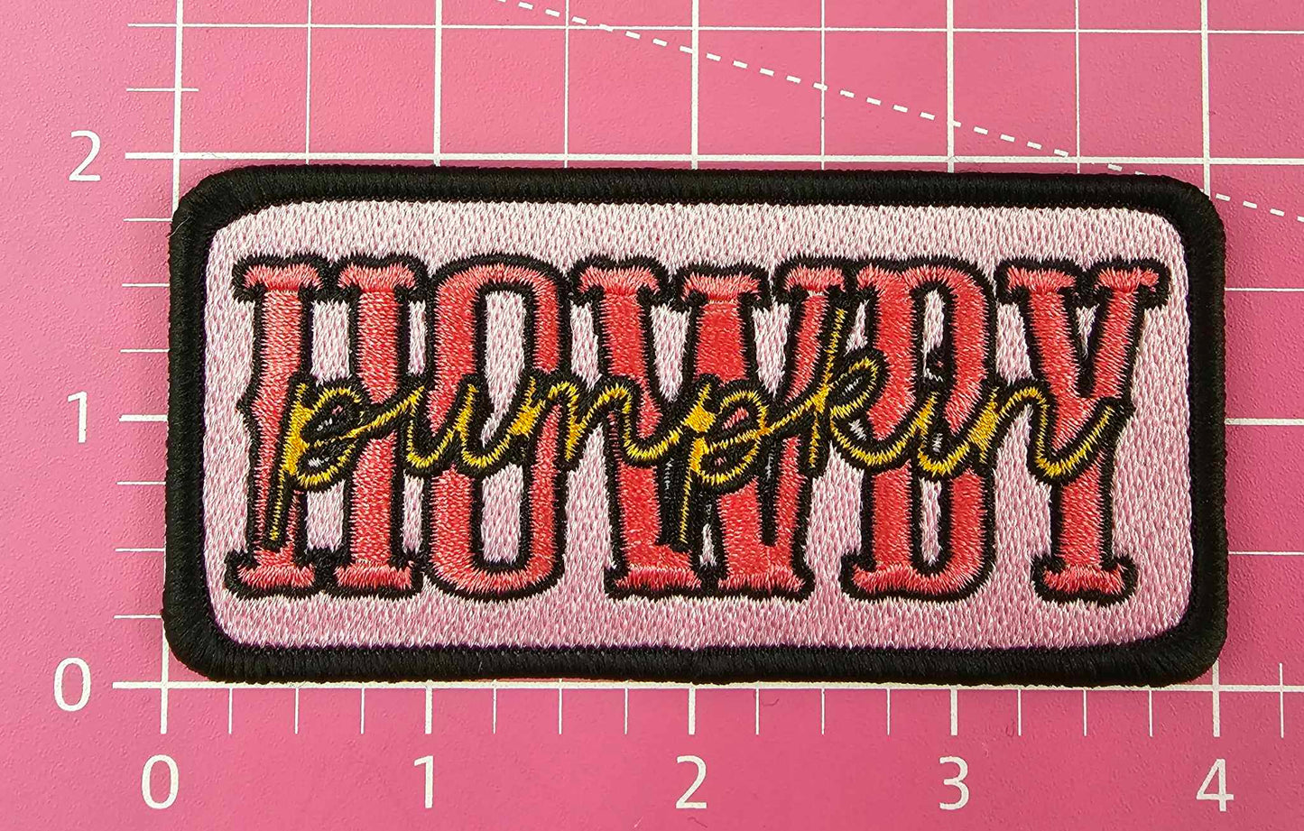 Howdy Pumpkin Embroidery Iron On Patch