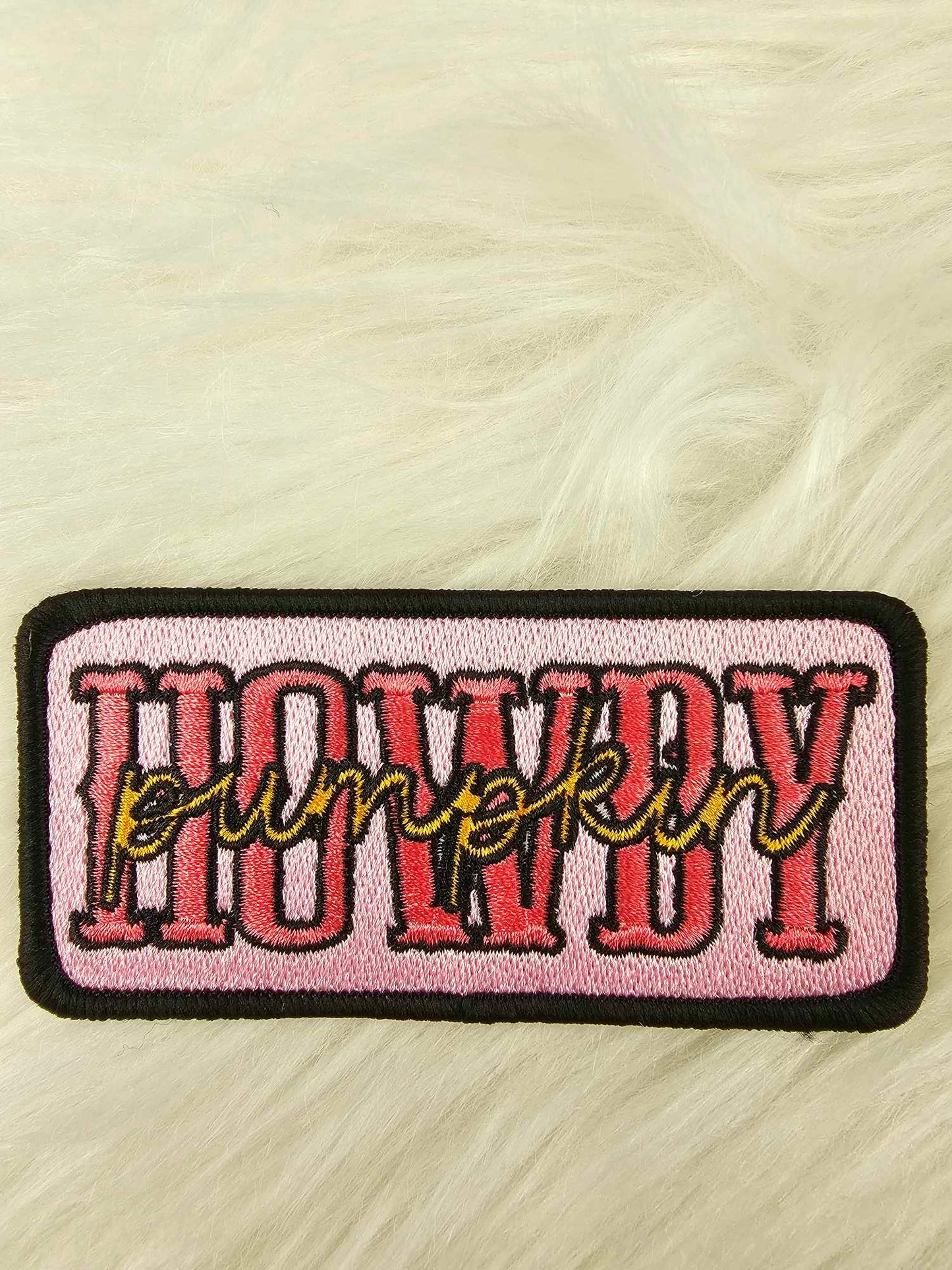 Howdy Pumpkin Embroidery Iron On Patch