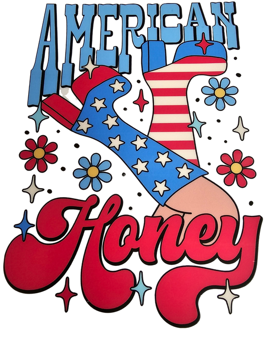 "American Honey USA" UV Transfers